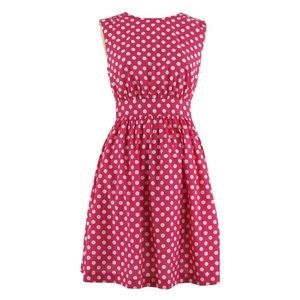 🍄 Red and White Polka Dot A-line Dress from ModCloth 🍄